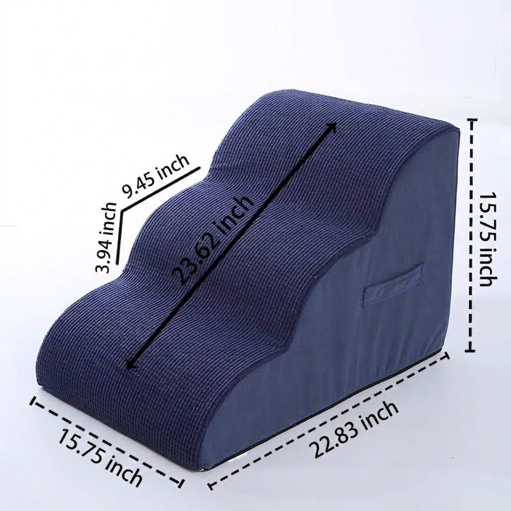 Non-Slip Detachable Pet Stairs Easy Washable Design