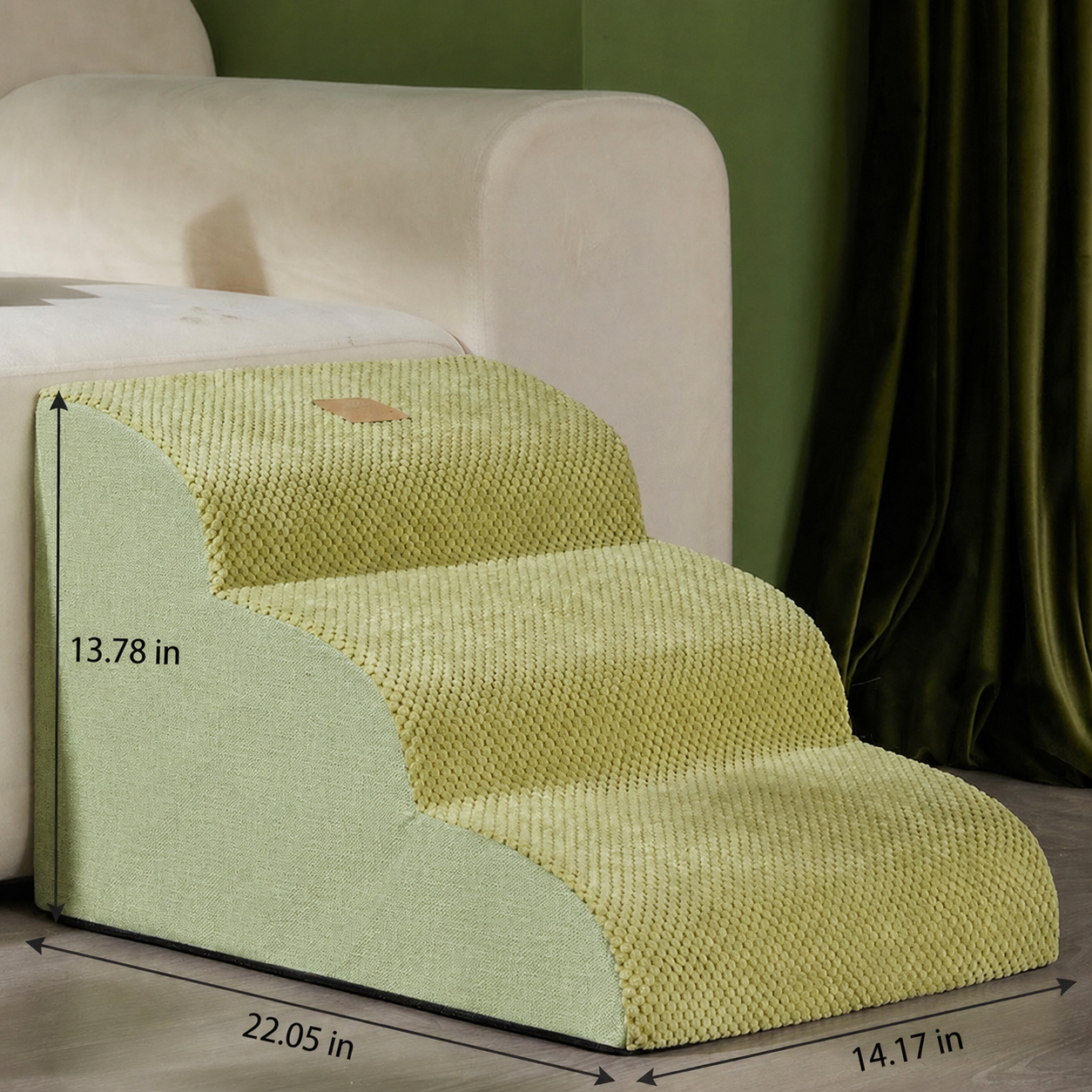 Removable Washable Pet Stairs Slope Ladder Design