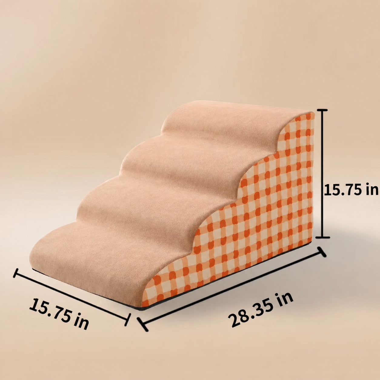Removable Washable Sponge Pet Stairs Small Size