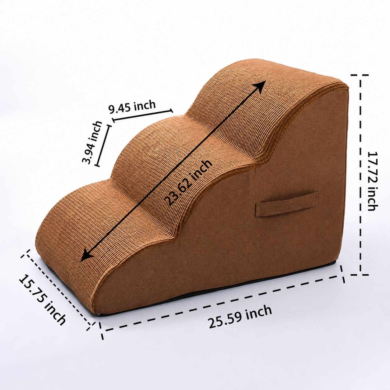 Non-Slip Detachable Pet Stairs Easy Washable Design