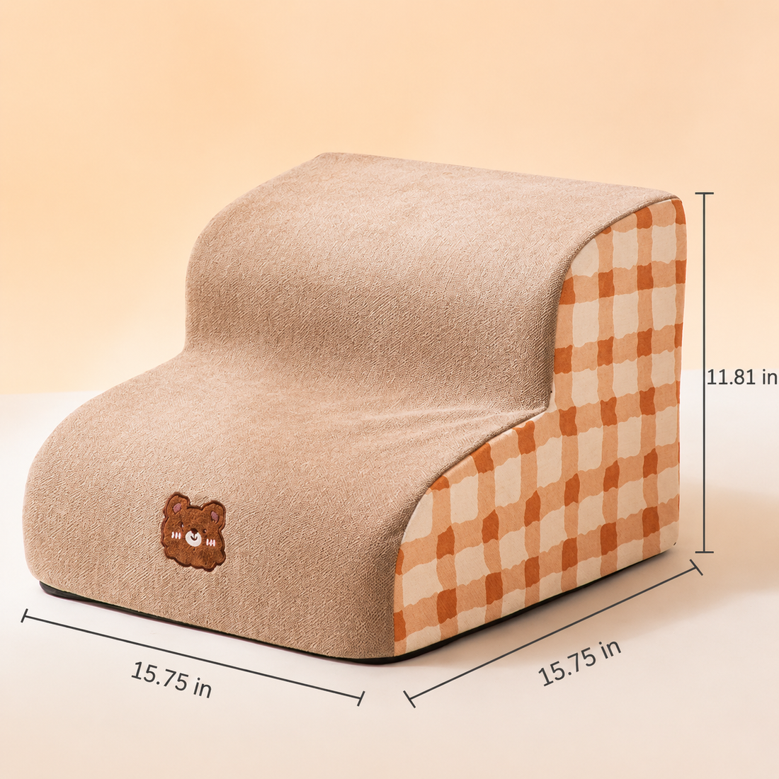 Removable Washable Sponge Pet Stairs Small Size