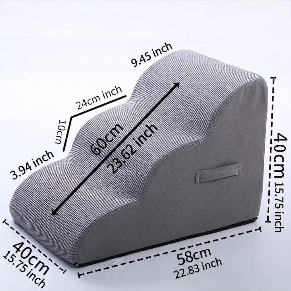 Non-Slip Detachable Pet Stairs Easy Washable Design