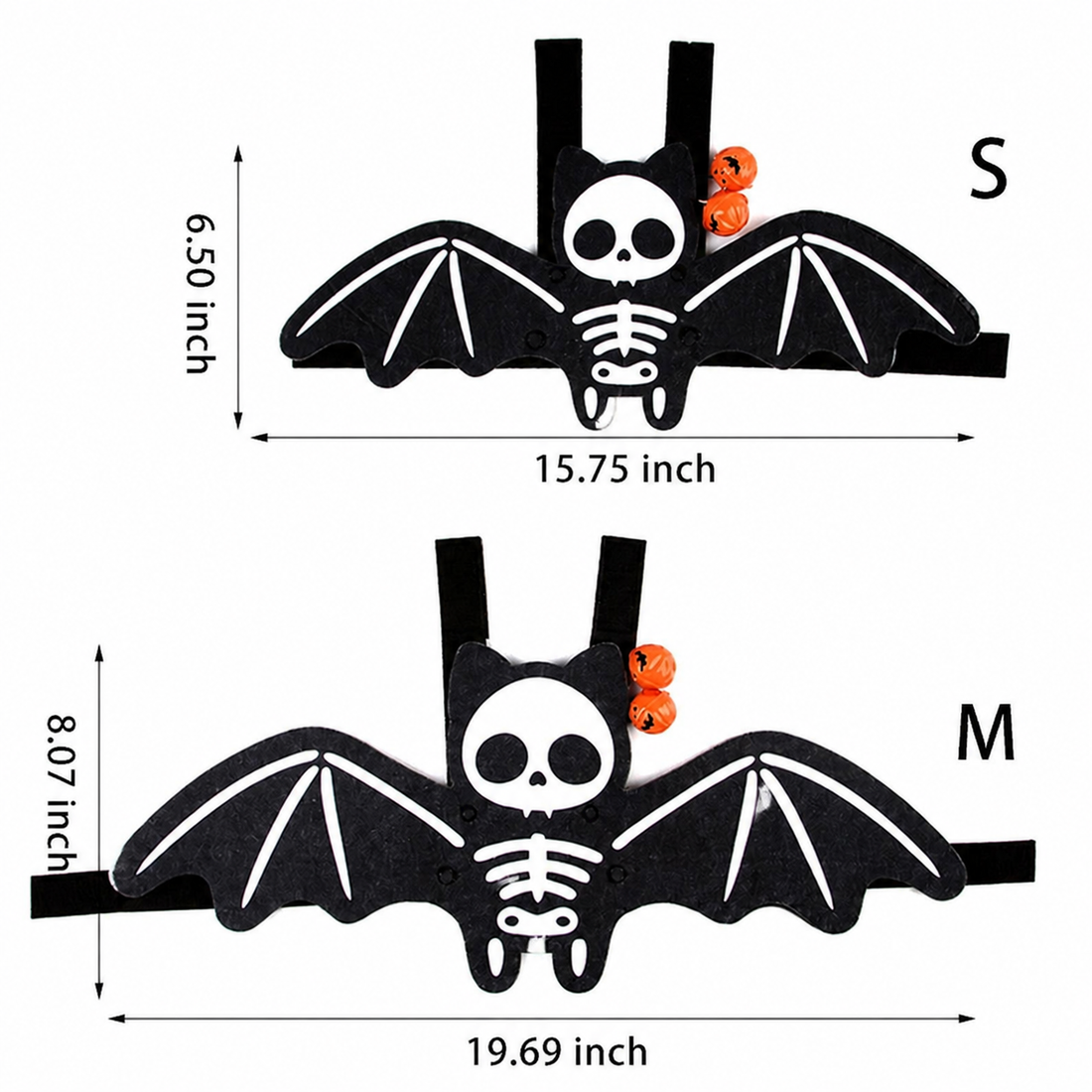 Halloween Batwing Pet Costume Holiday Outfit