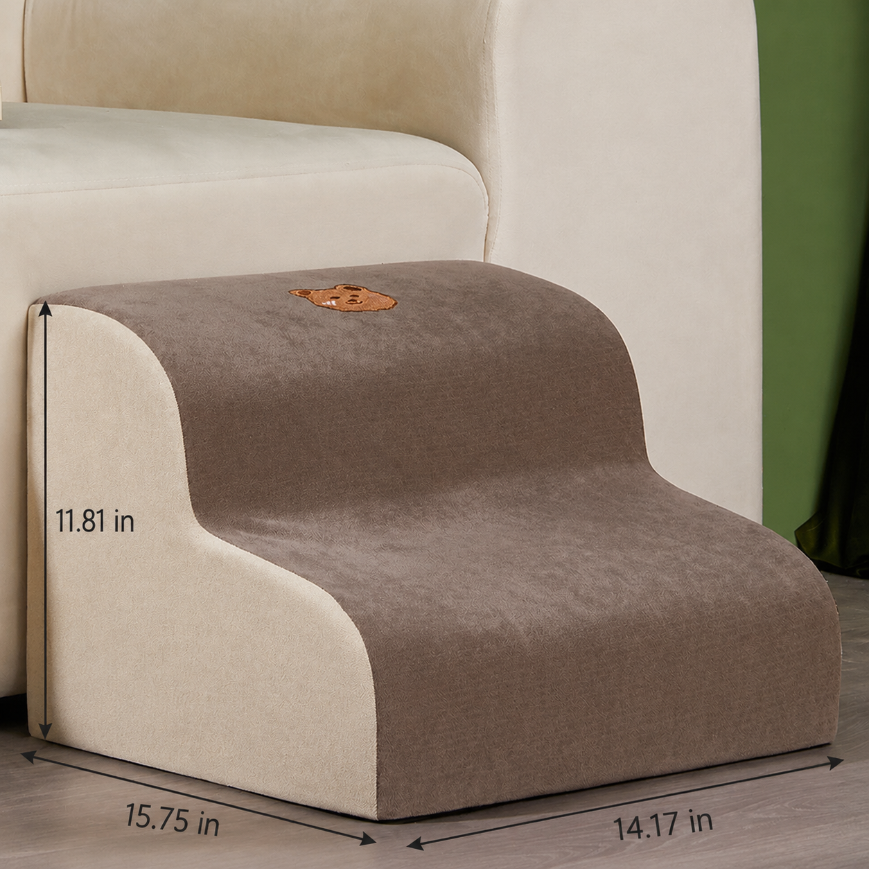 Removable Washable Pet Stairs Slope Ladder Design