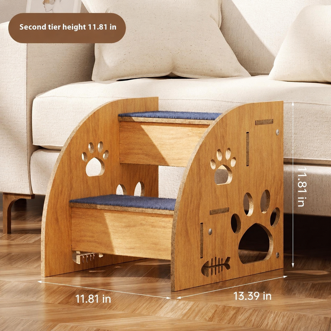 Anti-Skid Wear-Resistant Pet Support Stairs