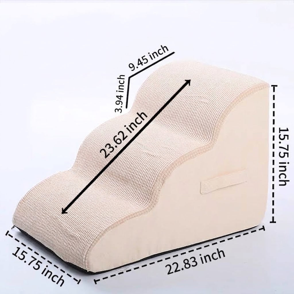 Non-Slip Detachable Pet Stairs Easy Washable Design