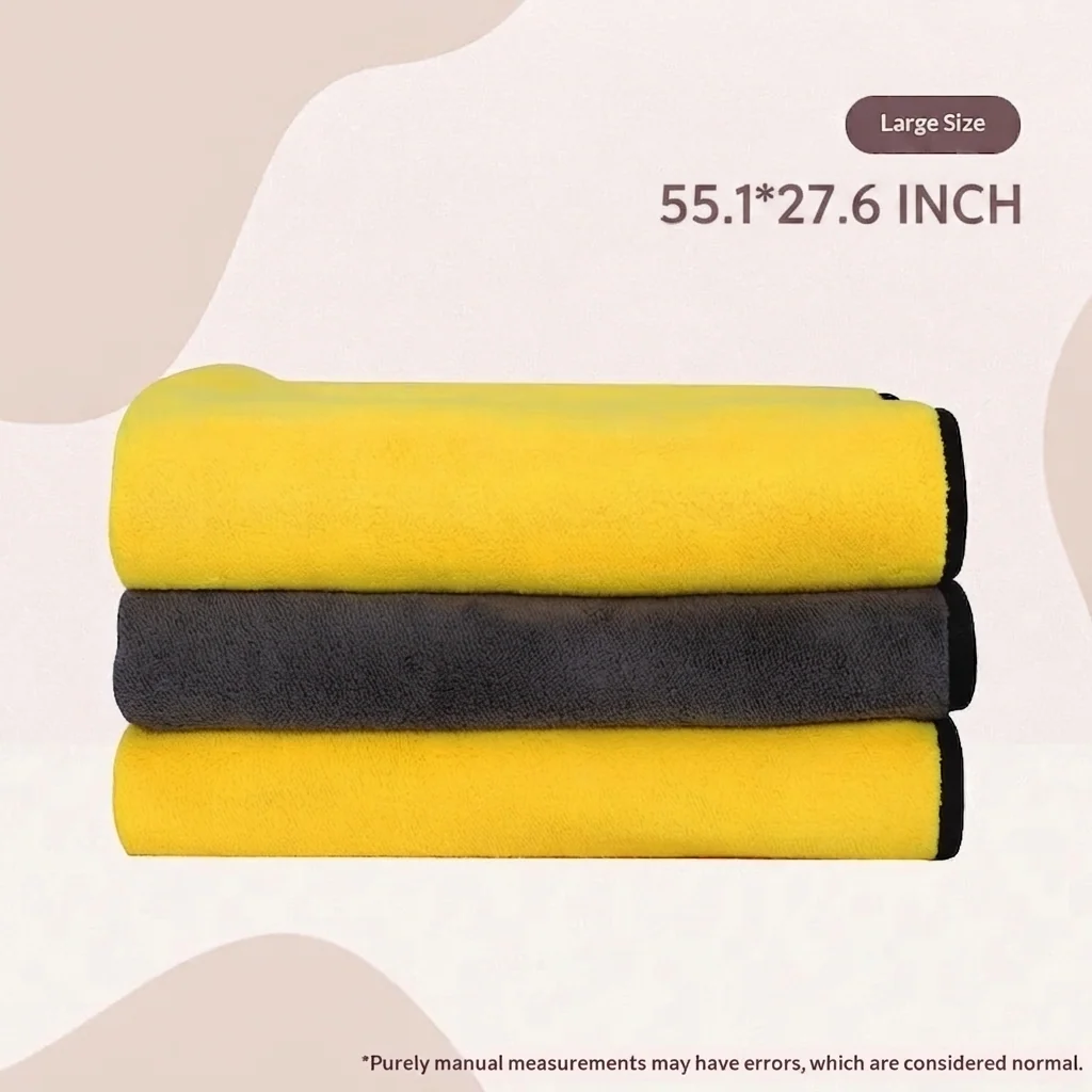 Super Absorbent Quick-Drying Pet Bath Towel