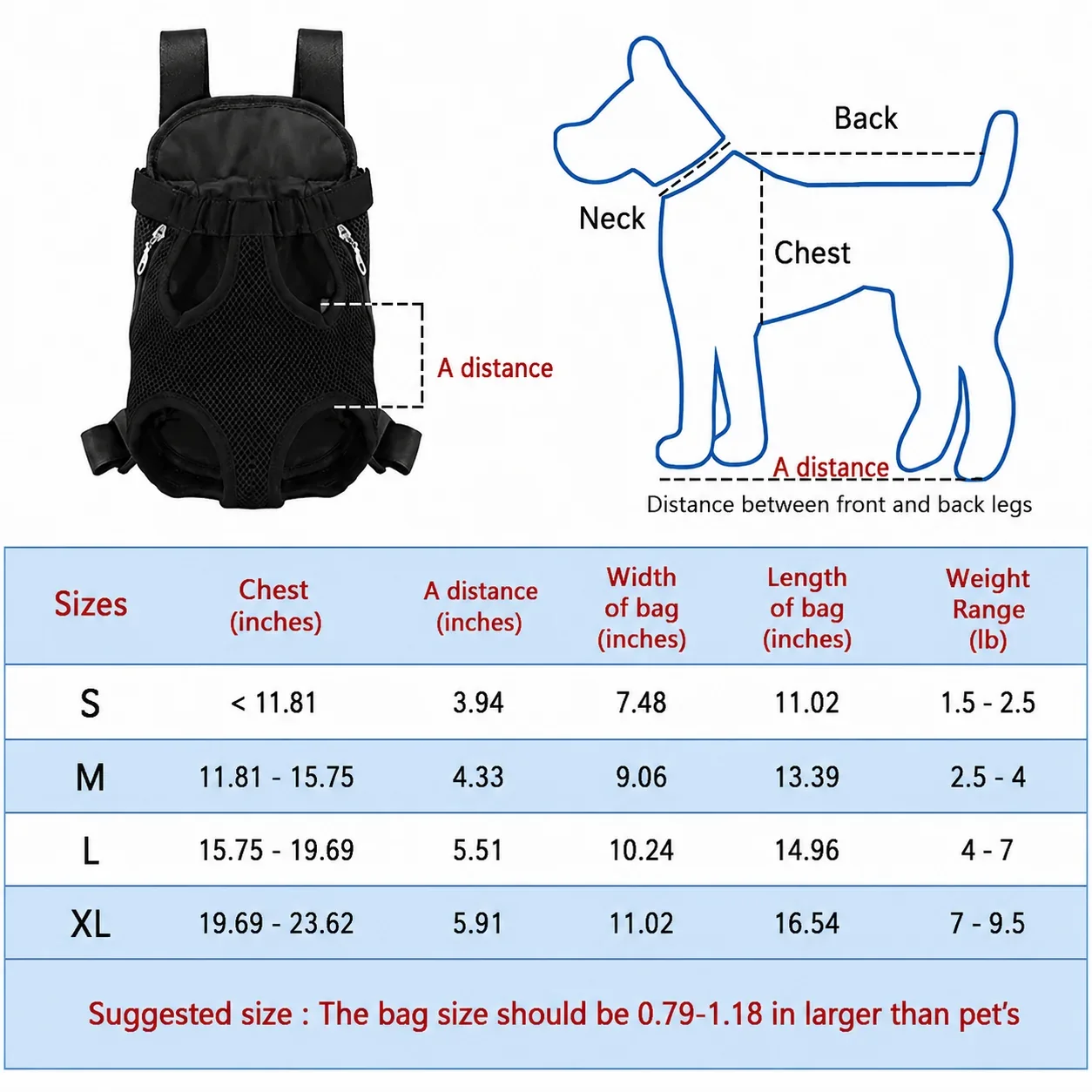 Breathable Pet Carrier Backpack For Outdoor Travel And Hiking